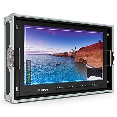 LILLIPUT BM230-4KS 23.8" 4K HDMI Carry-On Broadcast Monitor with SDI, HDR and 3D LUTS with V mount plate by USA official seller VIVITEQ