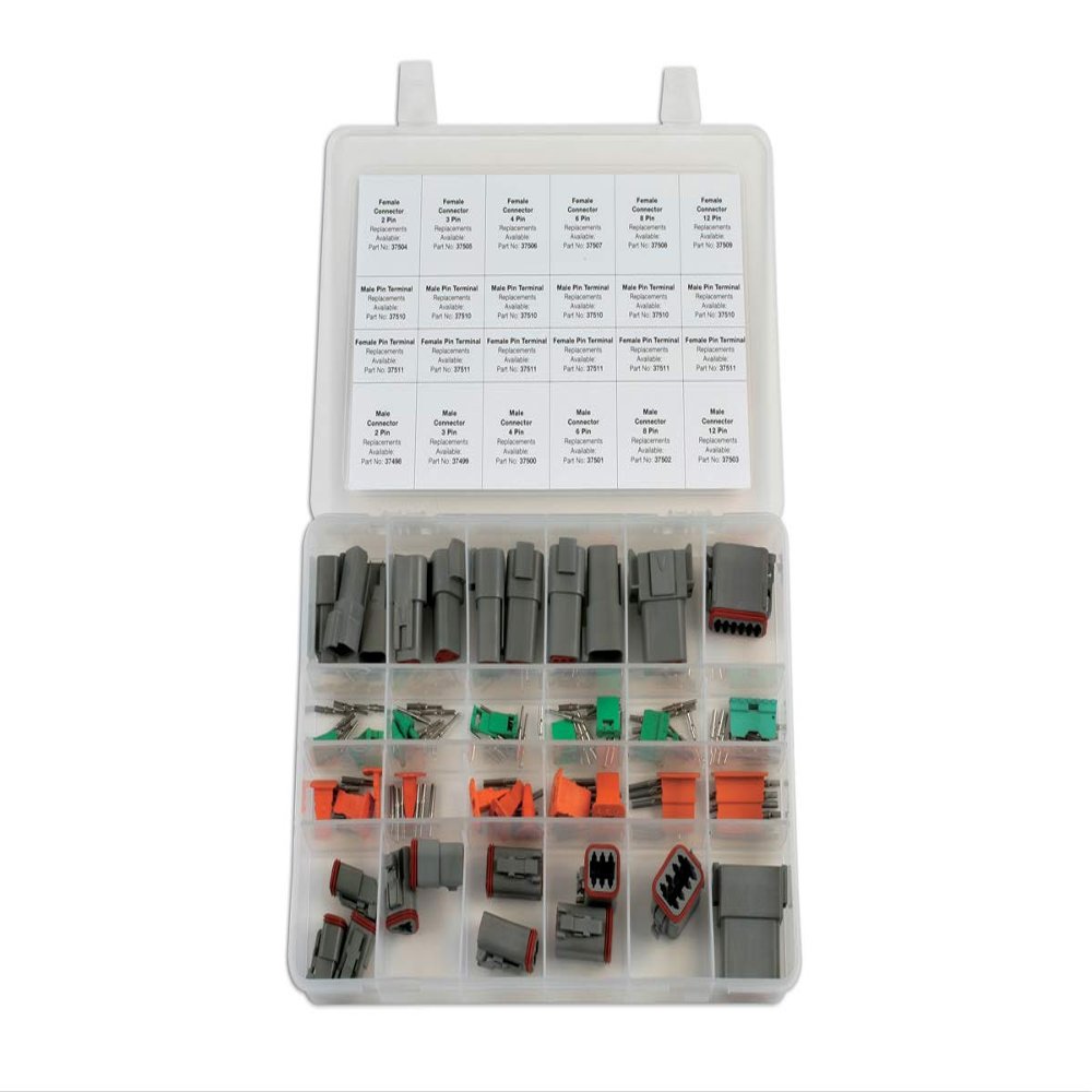 Connect Workshop Consumables 37415 Asstd Deutsch DT Connector Kit 22 PCE