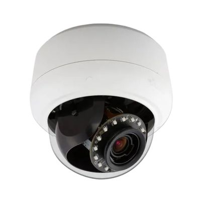 American Dynamics IPS05D2OCWIY, Illustra Pro 5MP, IP RJ45 Connection IR Mini Dome, 3-9mm, Outdoor, Vandal, Clear, White