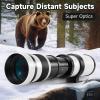 Telephoto Lens for Canon -JINTU EF Mount 420-800mm Manual Focus MF Zoom Lens for Canon EOS Rebel T8i/850D T7i/800D T7/2000D T6/1300D T6s/760D T6i/750D T5i/700D T5/1200D T4i/650D T3i/600D T3/1100D view 3