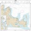 NOAA Chart 13238-Martha's Vineyard Eastern Part; Oak Bluffs Harbor; Vineyard Haven Harbor; Edgartown Harbor - Water-Resistant - by East View Geospatial view 1