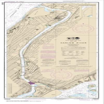 NOAA Chart 12342-Harlem River - Water-Resistant - by East View Geospatial