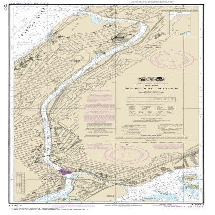 NOAA Chart 12342-Harlem River - Water-Resistant - by East View Geospatial