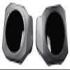 SSV Works RG4-F65U 6.5" Front Speakers Kick Panel Pod Enclosures Compatible with 2018 Polaris Ranger XP1000 Bundle with KICKER 45KM654 6.5" 390w Marine Boat Speakers KM65 w/Charcoal with White Grilles view 3