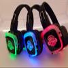 Silent Sound System Wireless Silent Disco Transmitter w/Bluetooth Connection - 5 LED Headphones Yoga/Fitness/Guided Tour view 4