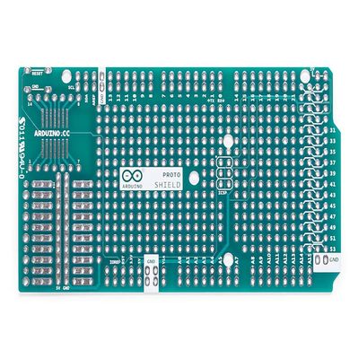 Arduino Mega Proto Shield REV3 (PCB) [A000080] - Prototyping Shield for Arduino Mega with Solderable Area & Expansion Options