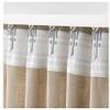 Add Curtain Tape with Hooks to Our Custom Curtains. Perfect for Ceiling Track System or rods with Curtain Rings. (50" Panel) view 3