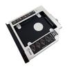 2nd HDD SSD Hard Drive Optical Bay Caddy for HP Elitebook 8560p 8570p with Faceplate / Bezel and Mounting Bracket view 1