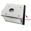 2nd HDD SSD Hard Drive Optical Bay Caddy for HP Elitebook 8560p 8570p with Faceplate / Bezel and Mounting Bracket view 3