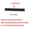 2nd HDD SSD Hard Drive Optical Bay Caddy for HP Elitebook 8560p 8570p with Faceplate / Bezel and Mounting Bracket view 4