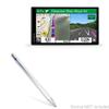 BoxWave Stylus Pen Compatible with Garmin DriveSmart 55 - AccuPoint Active Stylus, Electronic Stylus with Ultra Fine Tip - Metallic Silver view 1