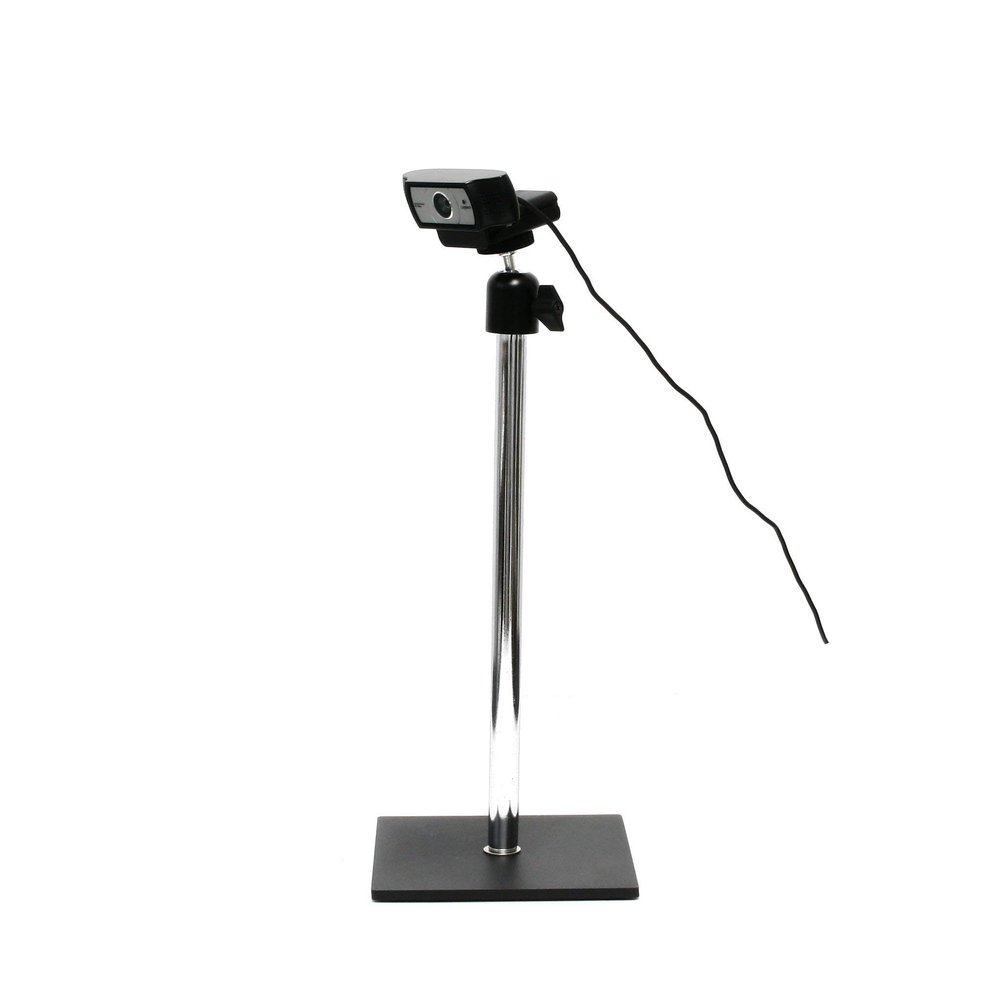 SnakeClamp Rigid Arm Webcam Stand with Square Base