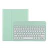 KMXDD Keyboard Case for iPad Air 13 inch M2, iPad Pro 12.9 inch 6th / 5th / 4th / 3rd Generation Color Keyboard Case Round Key Bluetooth Rechargeable Keyboard Case (Mint Green) view 1