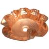 Luxury Copper Vessel Bathroom Sink Traditional Polished Sea Shell Bath Kitchen Bar Prep Artistic Wash Bowl Home Decor Washbowl view 1