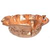 Luxury Copper Vessel Bathroom Sink Traditional Polished Sea Shell Bath Kitchen Bar Prep Artistic Wash Bowl Home Decor Washbowl view 2