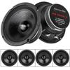 4 Pack American Bass 6.5" Midrange Speaker 300 Watts Max 8 Ohm Midbass SQ65CB-X view 1