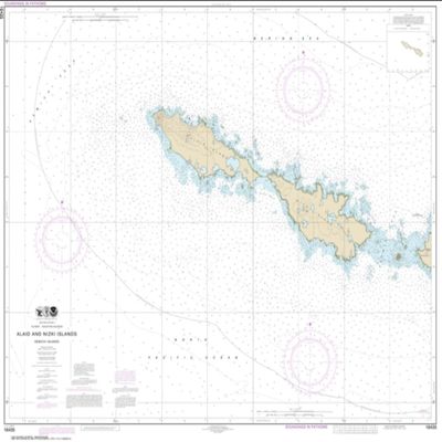 NOAA Chart 16435-Semichi Islands Alaid and Nizki Islands- Water-Resistant - by East View Geospatial