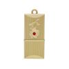 4GB Rectangle Shape USB Flash Drive USB Drives Memory Stick Thumb Drives USB 2.0 Disk Pen Drive Pen Drive USB Drive Date Storage Flash Disk Zip Drive USB Stick (Gold) view 2