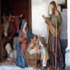 DORCEV 10x6.5ft Nativity Scene Photography Backdrop Jesus Christian Holy Night Nativity Background Jesus Christ Christmas Party Decorations Photo Studio Props view 4