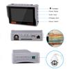 5MP Portable Wrist CCTV Tester,4.3" AHD TVI CVI CVBS 4 in 1 HD Analog Video Security Camera Tester,LCD Screen DC12V 1A Power Output, UTP Cable Tester, PTZ Control view 3