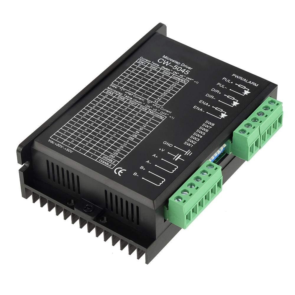 Stepper Motor Driver, DC Motor Driver Module DC 24-50V CW-5045 CNC Motors Controller Board