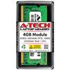 A-Tech 4GB RAM Replacement for Crucial CT51264BF160BJ | DDR3/DDR3L 1600MHz PC3L-12800 1Rx8 1.35V SODIMM 204-Pin Memory Module view 1