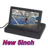 Auto Wayfeng WF Car 5 Inch Folding New Digital Screen 2 Channel Video Input DVD Player DC 12/24V Monitor 5.0" Color HD CCD Car Display Monitor view 2