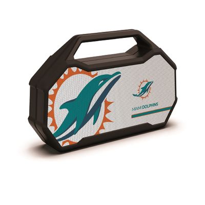 NFL Miami Dolphins XL Wireless Bluetooth Speaker, Team Color