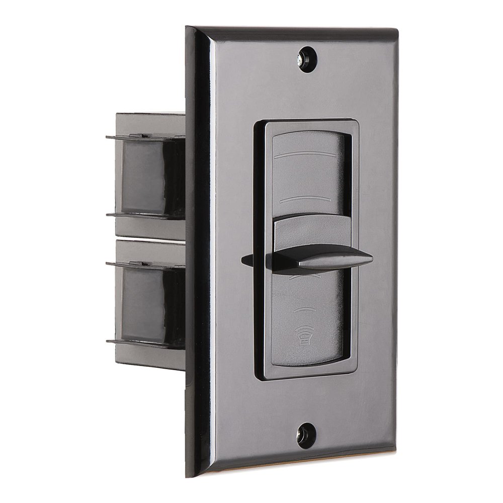 OSD Audio 100W in Wall Volume Control Impedance Matching for Home Speakers, Slider Black VMS100
