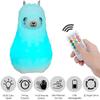 Tianhaixing Animal Alpaca Kids Night Light, Children's Room LED Bedside Lamp, Rechargeable Soft Silicone Light, Adjustable Brightness and Colors, Compatible with Touch Control & Remote Control view 2