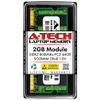 A-Tech 2GB RAM Replacement for Kingston KTA-MB800/2G | DDR2 800MHz PC2-6400 2Rx8 SODIMM 200-Pin Memory Module view 1