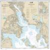 NOAA Chart 13224-Providence River and Head of Narragansett Bay - Water-Resistant - by East View Geospatial view 1