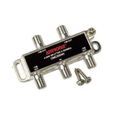 Box of 25 Antronix CMC2004H High Performance 4-Way Coax Cable Splitter 5-1002M