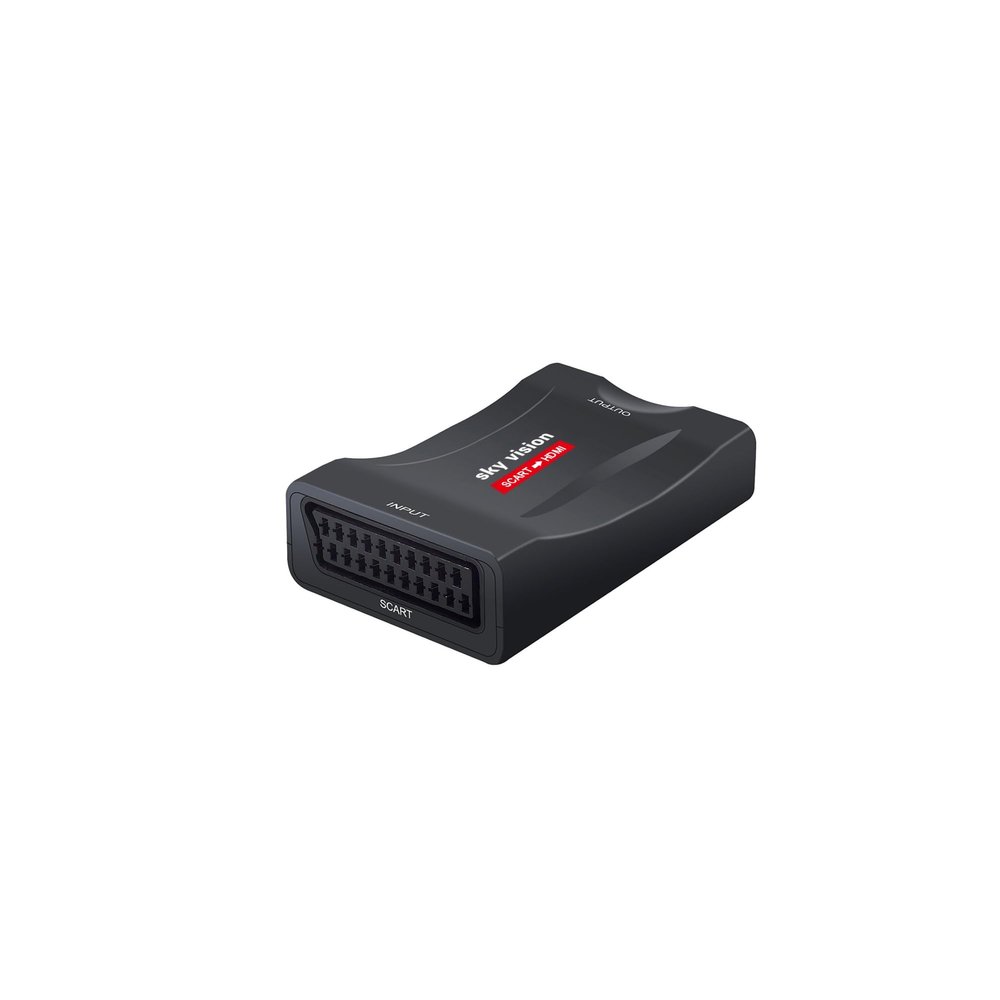 Sky Vision (SKYAA) Scart HDMI Converter (Converts The Scart Signal for New Devices to HDMI up to 1080p)