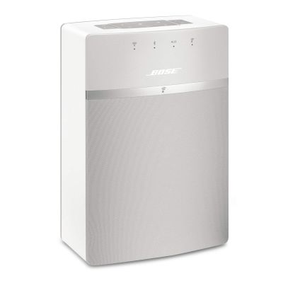 Bose SoundTouch 10 Wireless Speaker, Compatible with Alexa, White (Renewed)