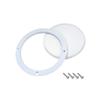 uxcell 5" Mounting Hole Diagonal Distance Speaker Grill Mesh Decorative Circle Woofer Guard Protector Cover Accessories White view 4