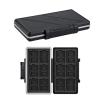 36 Slots Memory Card Case Water-Resistant Anti-Shock Memory Card Wallet for 24 Micro SD SDXC SDHC TF Cards and 12 SD SDXC SDHC Cards view 1
