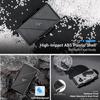 36 Slots Memory Card Case Water-Resistant Anti-Shock Memory Card Wallet for 24 Micro SD SDXC SDHC TF Cards and 12 SD SDXC SDHC Cards view 4