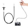 JJC TCR-70BK Black 70cm Threaded Cable Release, Mechanical Shutter Release Cable, Mechanical Cable Release with Bulb-Lock Design for Long exposures view 1