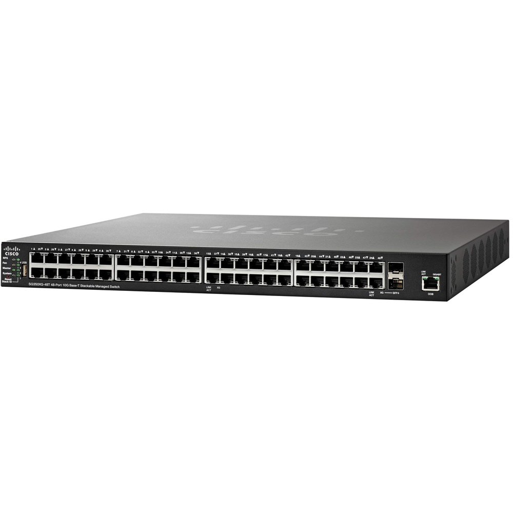 Cisco SG350XG-48T-K9 350X Series Stackable Managed 48-Port Switch