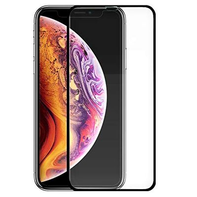 Cool Tempered Glass Screen Protector for iPhone Xs MAX/iPhone 11 Pro MAX (Full 3D Black)