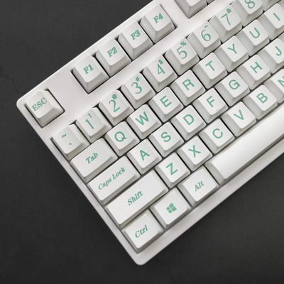 104 Keys PBT Keycap Dye-Sublimation Doubleshot Keyset OEM Profile for for Cherry MX Switches Mechanical Keyboard 61/87/104/108 DIY Replacement