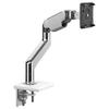 Humanscale - M81CMWBTB - M8.1-Single Mtr, Clamp Mt (Alum/wht) view 2