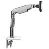 Humanscale - M81CMWBTB - M8.1-Single Mtr, Clamp Mt (Alum/wht) view 3