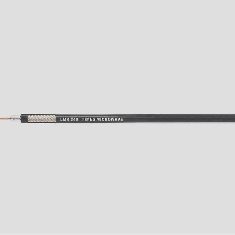 Cable Assemblies Now - LMR-240 10' Foot Coaxial with N-Male Connector to N Male Connector Using Genuine Times Microwave