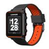 CANMORE TW353 Golf GPS Watch for Men and Women, High Contrast LCD Display, Free Update Over 40,000 Preloaded Courses Worldwide, Lightweight Essential Golf Accessory for Golfers, Black/Orange view 1