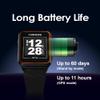 CANMORE TW353 Golf GPS Watch for Men and Women, High Contrast LCD Display, Free Update Over 40,000 Preloaded Courses Worldwide, Lightweight Essential Golf Accessory for Golfers, Black/Orange view 2