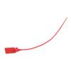 100pcs Nylon Plastic Cable Ties Plastic Long Wire Self-Locking Zip Trim Wrap Suitcase Shoes Bag Label Tag(Red) view 1