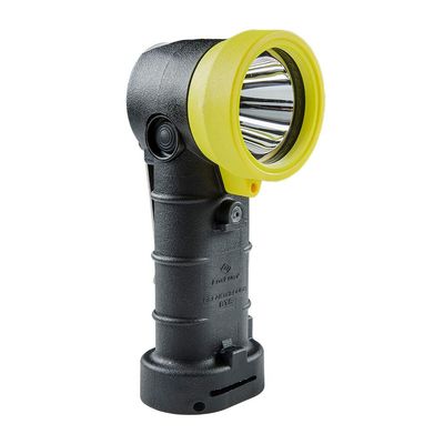 FoxFury Breakthrough BTS Right Angle Light, Fire and Impact Resistant, Waterproof, 400 Lumen, Black and Yellow