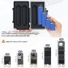 Compact M.2 2280 2260 2240 2242 2230 Case,4 Slots M.2 SSD Holder Box, M.2 NVMe 2280 Internal Solid State Hard Drive Storage,Water-Resistant,Dustproof,Shockproof view 4